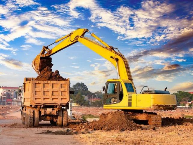 İnşaat makinelerinde hidrolik silindirler