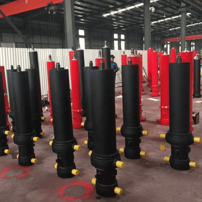 FEE-5TG-E191*4826 Öne Monte Çok Kademeli Hidrolik Silindir