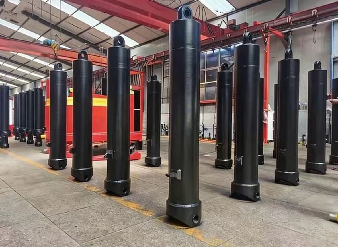 FEE-5TG-E191*4826 Öne Monte Çok Kademeli Hidrolik Silindir