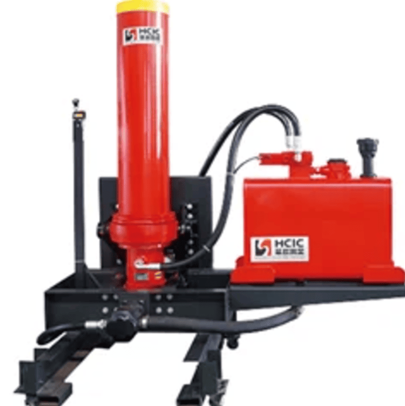 Öne monteli çok kademeli hidrolik silindir